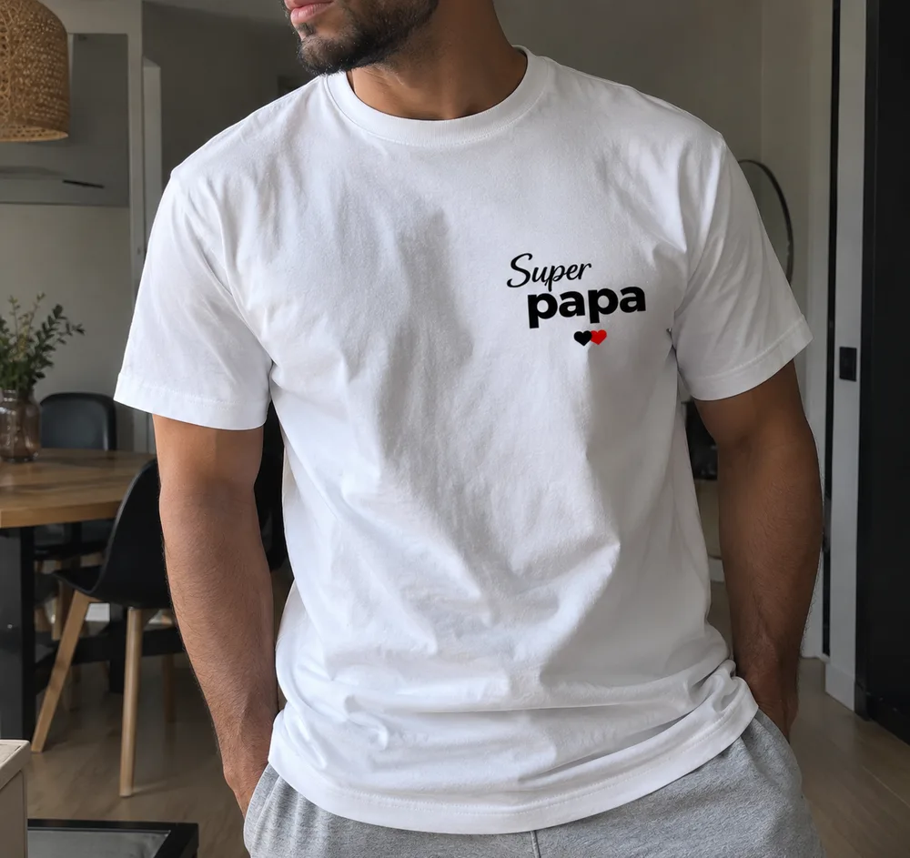 T-shirt Super papa