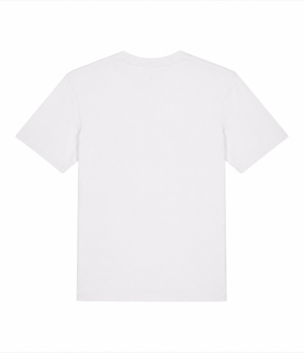 T-shirt blanc verso